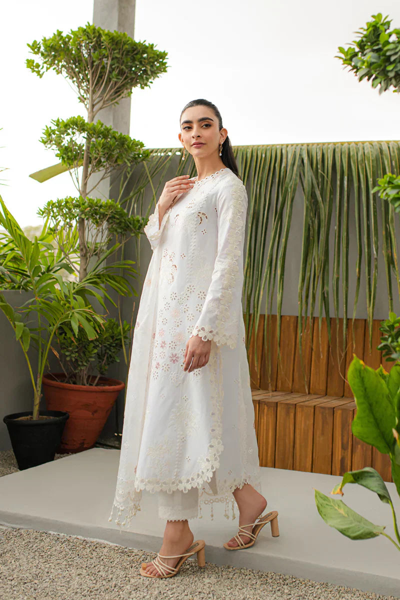 Qalamkar | Q Line Lawn Collection | JK-10 ORLA