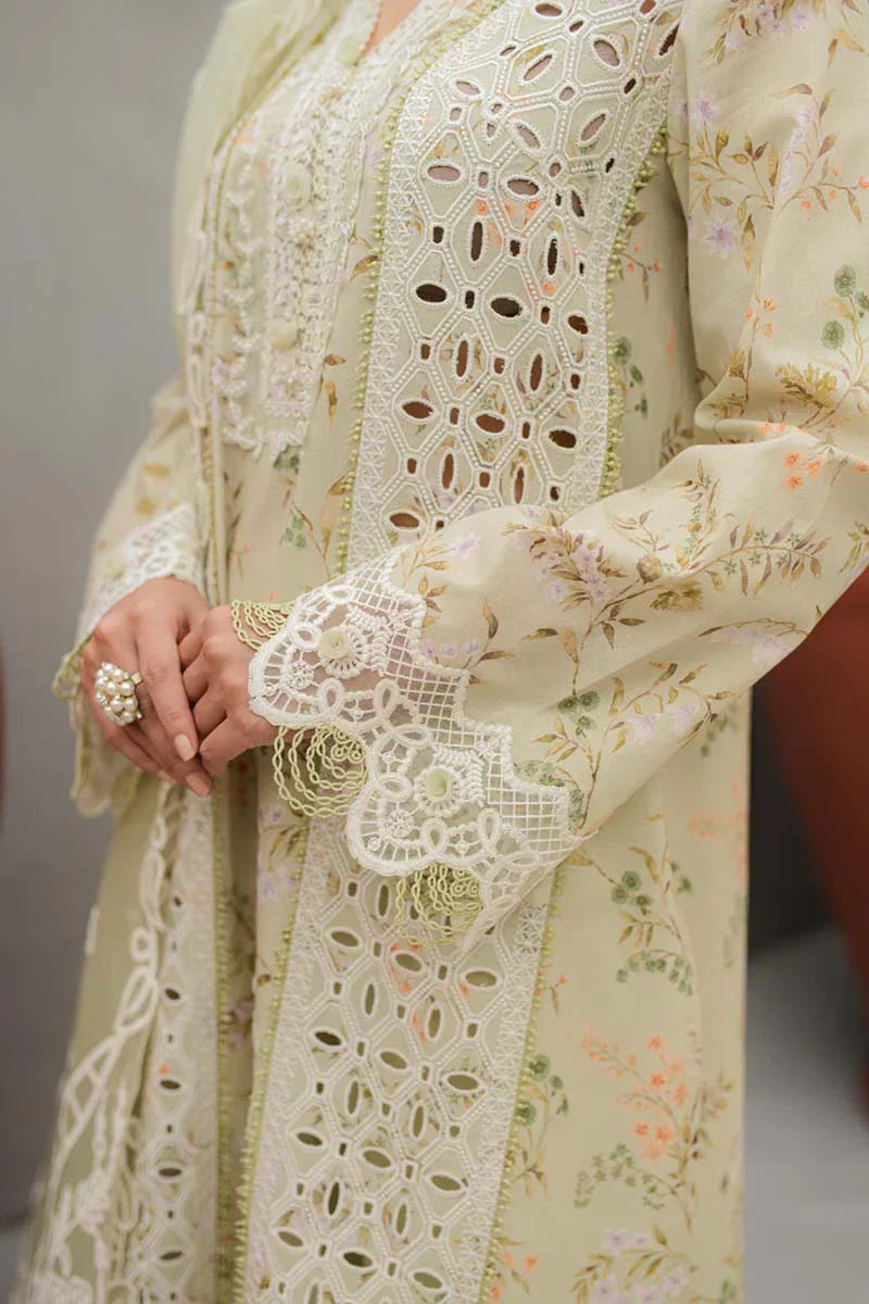 Qalamkar | Q Line Lawn Collection | JK-01 EULALIA