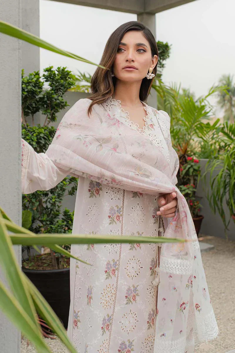 Qalamkar | Q Line Lawn Collection | JK-13 OPALINE