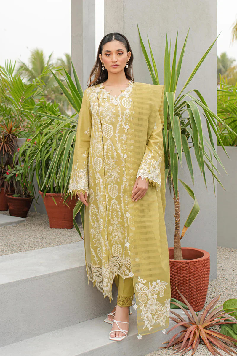 Qalamkar | Q Line Lawn Collection | JK-02 MELIS