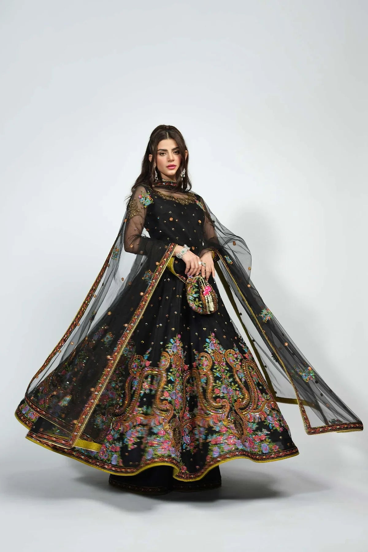 Fahad Hussayn | National Sport Casbah | Qawalli by Designer Fahad Hussayn - House of Maryam - Pakistani Designer Ethnic Wear in {{ shop.shopifyCountryName }}