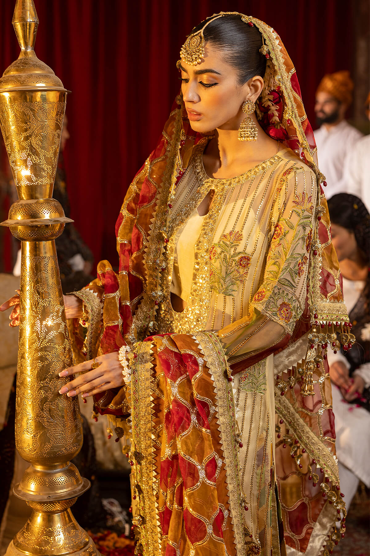Raeesa Premium | Saf e Awwal Wedding Formals | D-7 -  Raeesa Premium Bridal - Original Designer Dress - House of Maryam