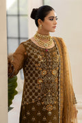 Raeesa Premium | Dehleez Formals | DL-1014 Imperial Brew by Designer Raeesa Premium - House of Maryam - Pakistani Designer Ethnic Wear in {{ shop.shopifyCountryName }}