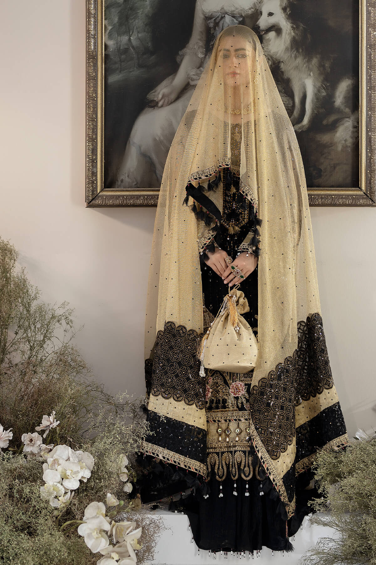 Raeesa Premium | Dehleez Formals | DL-1017 Nightingale -  Raeesa Premium Formal - Original Designer Dress - House of Maryam