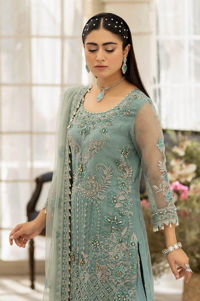 Raeesa Premium | Dehleez Formals | DL-1013 Caribbean Coast -  Raeesa Premium Formal - Original Designer Dress - House of Maryam