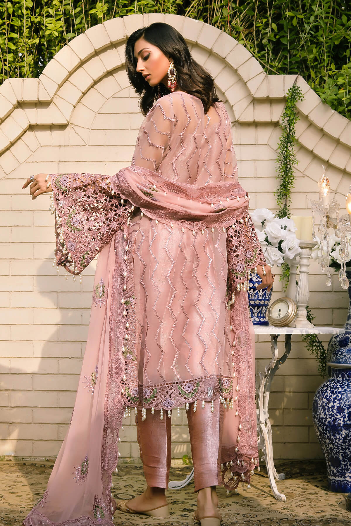 Raeesa Premium | Wajadan Wedding Formals | WD-7 Opera Mauve by Designer Raeesa Premium - House of Maryam - Pakistani Designer Ethnic Wear in {{ shop.shopifyCountryName }}