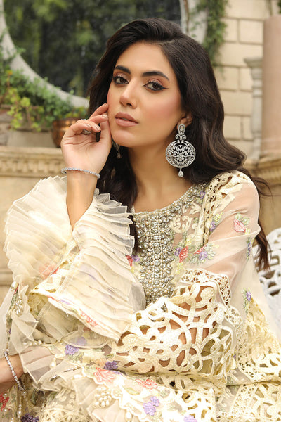 Raeesa Premium | Wajadan Wedding Formals | WD-8 Ivory -  Raeesa Premium Bridal - Original Designer Dress - House of Maryam