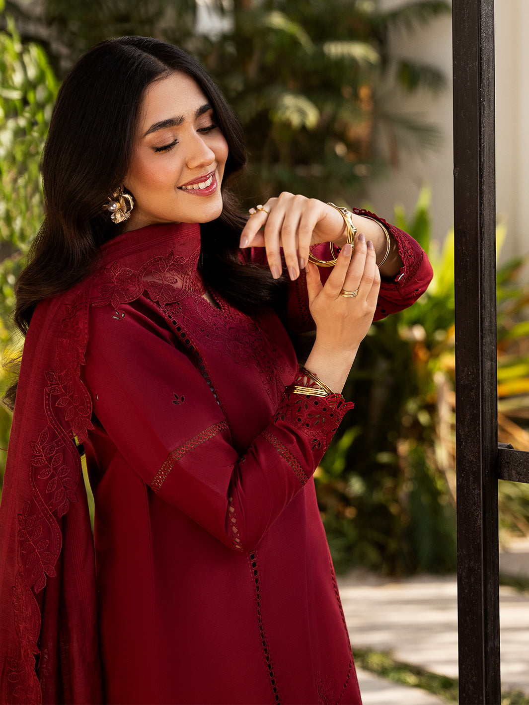 Izel | Mahveen Festive Lawn 25 | RAHMA -  Izel Ladies Clothes - Original Designer Dress - House of Maryam