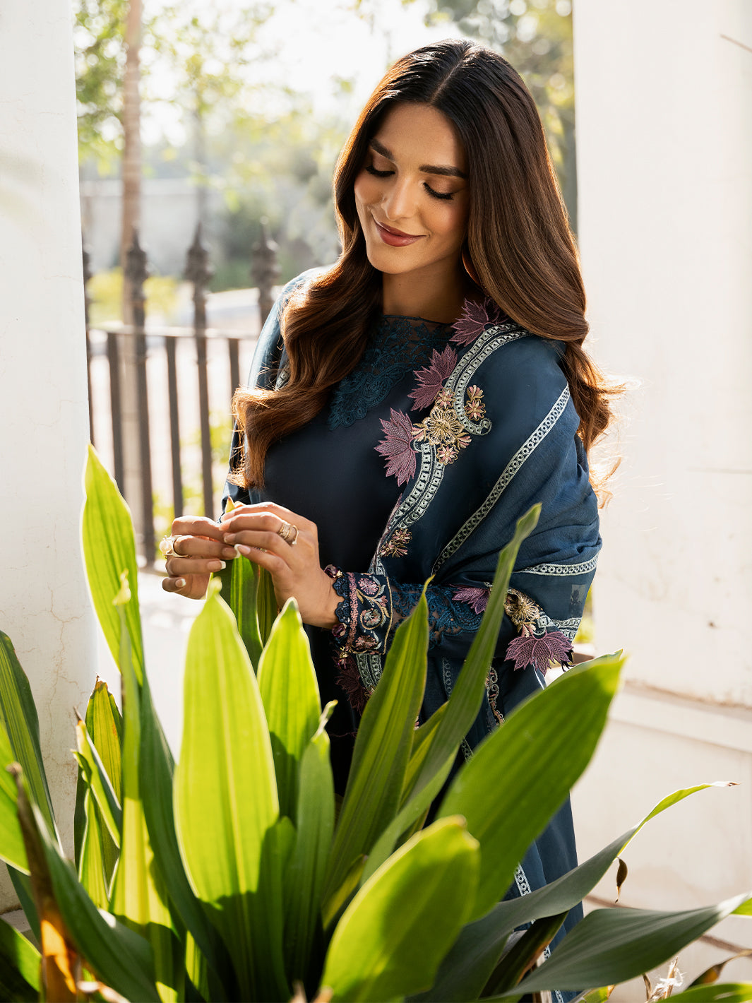 Izel | Mahveen Festive Lawn 25 | RAISA -  Izel Ladies Clothes - Original Designer Dress - House of Maryam