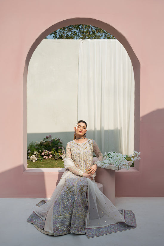 Raja Salahuddin | Love in Bloom | Moondust by Designer Raja Salahuddin - House of Maryam - Pakistani Designer Ethnic Wear in {{ shop.shopifyCountryName }}