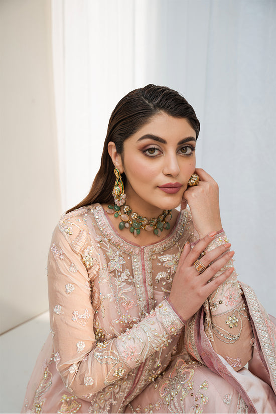Raja Salahuddin | Love in Bloom | Rose Glow -  Raja Salahuddin Formal - Original Designer Dress - House of Maryam