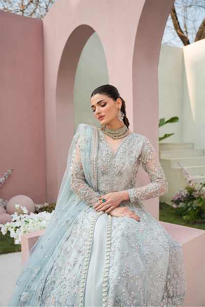 Raja Salahuddin | Love in Bloom | Blue Bell -  Raja Salahuddin Formal - Original Designer Dress - House of Maryam