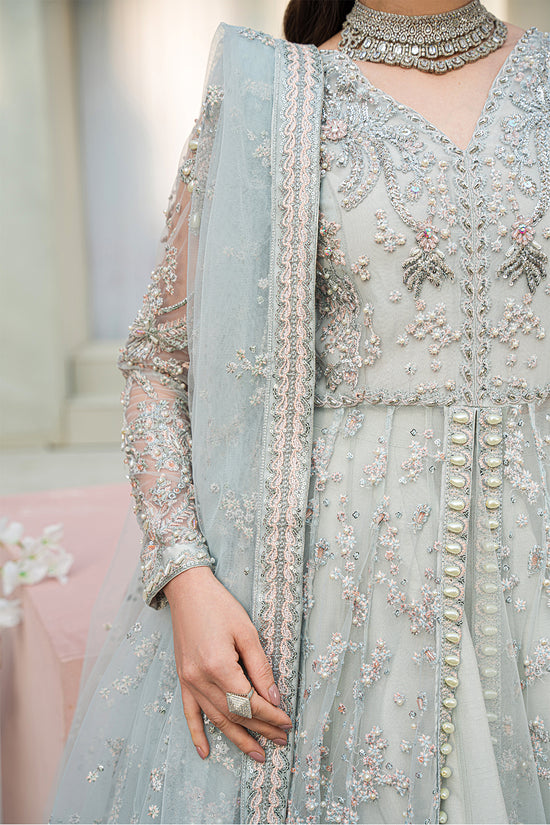 Raja Salahuddin | Love in Bloom | Blue Bell -  Raja Salahuddin Formal - Original Designer Dress - House of Maryam