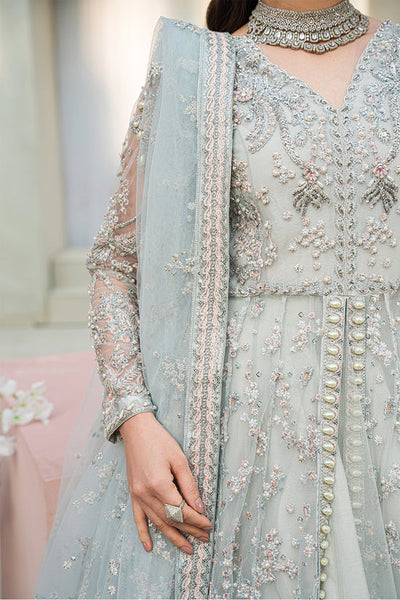 Raja Salahuddin | Love in Bloom | Blue Bell -  Raja Salahuddin Formal - Original Designer Dress - House of Maryam