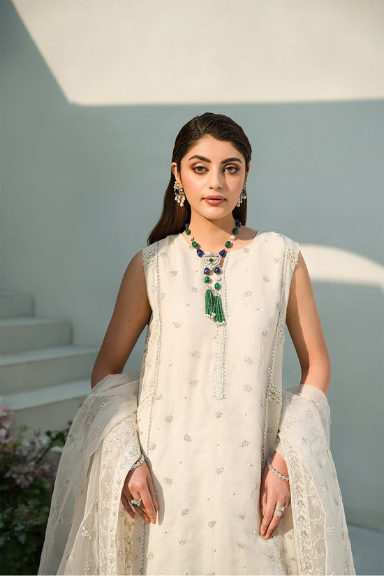 Raja Salahuddin | Love in Bloom | Pearl by Designer Raja Salahuddin - House of Maryam - Pakistani Designer Ethnic Wear in {{ shop.shopifyCountryName }}