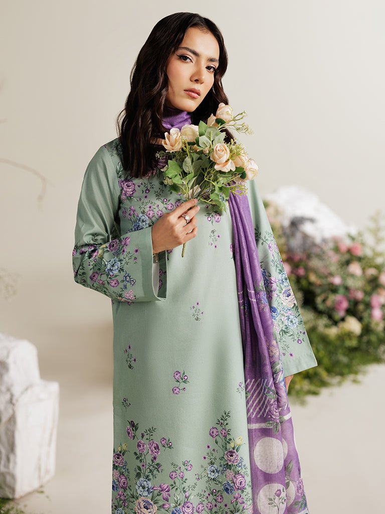 Rajbari | Amal Summer Prints Exclusive | Amal Summer Prints - 02-Brand:Rajbari-Type:Ladies Clothes-Gray-Lawn-House of Maryam- Buy in UK, USA