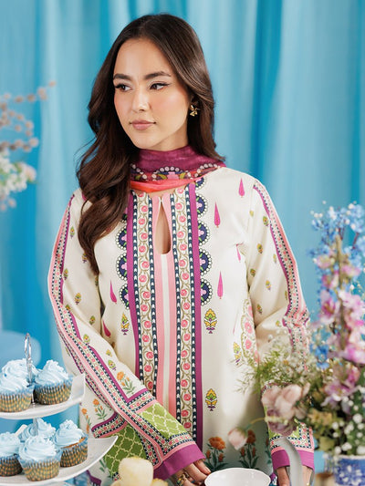 Rajbari | Amal Summer Prints Exclusive | Amal Summer Prints - 04-Brand:Rajbari-Type:Ladies Clothes-White-Lawn-House of Maryam- Buy in UK, USA