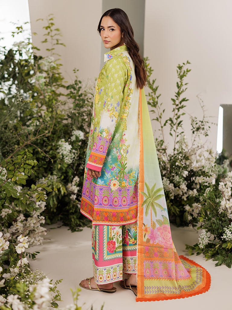 Rajbari | Amal Summer Prints Exclusive | Amal Summer Prints - 07-Brand:Rajbari-Type:Ladies Clothes-Ivory-Lawn-House of Maryam- Buy in UK, USA