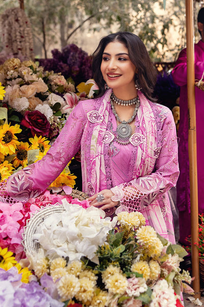 Ramsha | Andaaz Collection | Z-1102-Brand:Ramsha-Type:Ladies Clothes-Mauve Pink-Lawn-House of Maryam- Buy in UK, USA