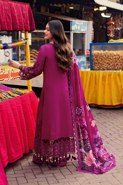 Ramsha | Andaaz Collection | Z-1106-Brand:Ramsha-Type:Ladies Clothes-Magenta-Lawn-House of Maryam- Buy in UK, USA