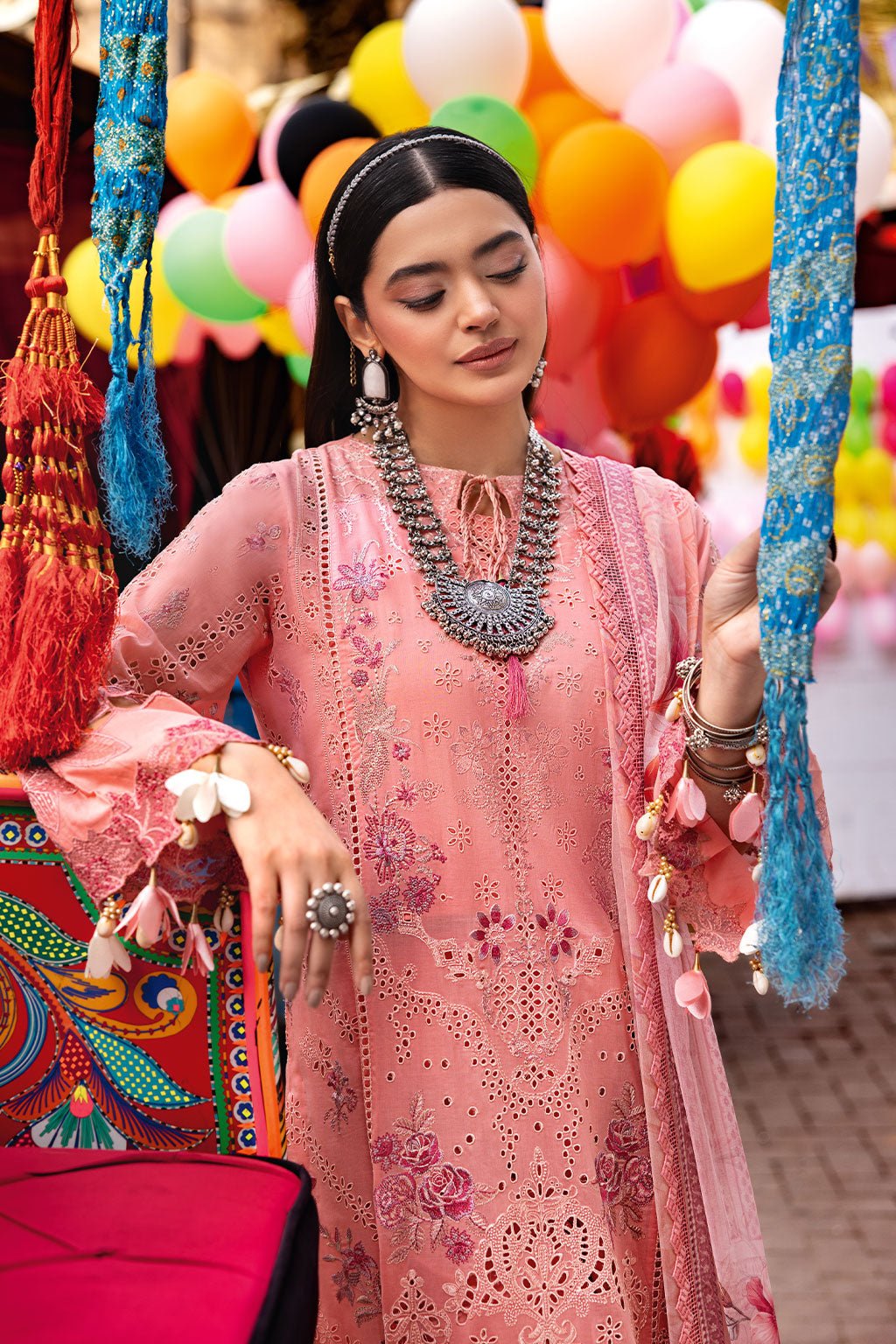 Ramsha | Andaaz Collection | Z-1108-Brand:Ramsha-Type:Ladies Clothes-Pink-Lawn-House of Maryam- Buy in UK, USA