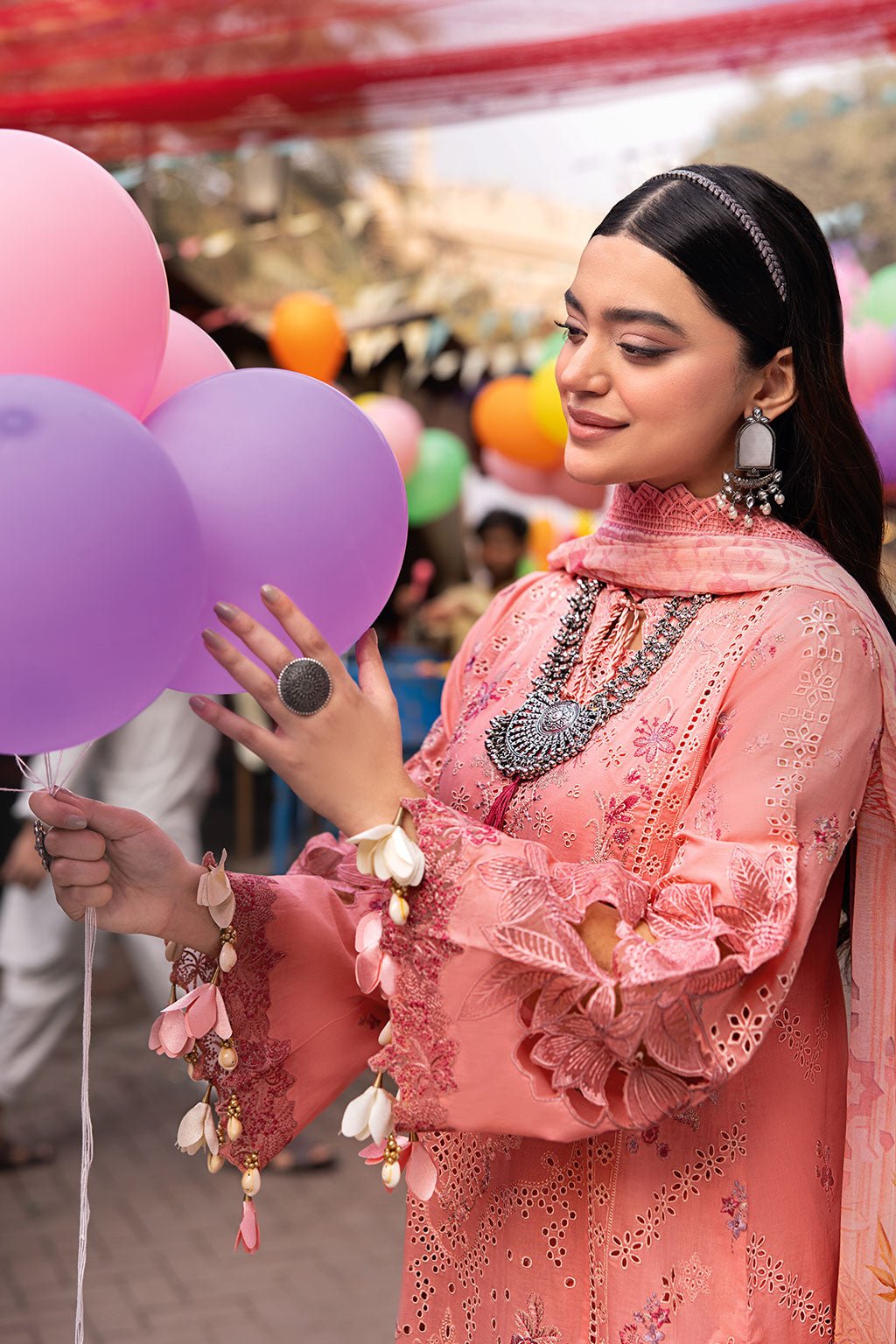 Ramsha | Andaaz Collection | Z-1108-Brand:Ramsha-Type:Ladies Clothes-Pink-Lawn-House of Maryam- Buy in UK, USA