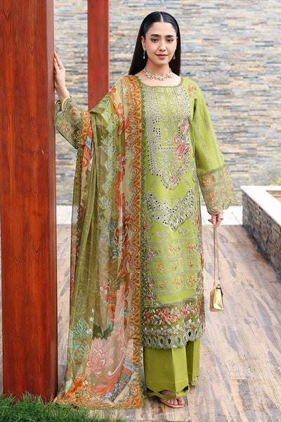 Ramsha | Andaaz Collection | Z-1408-Brand:Ramsha-Type:Ladies Clothes-Rich Green-Lawn-House of Maryam- Buy in UK, USA