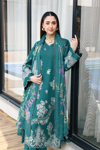Ramsha | Andaaz Collection | Z-1410-Brand:Ramsha-Type:Ladies Clothes-Teal-Lawn-House of Maryam- Buy in UK, USA