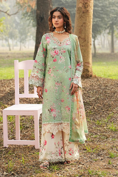Ramsha | Dhanak Summers | DH-101-Brand:Ramsha-Type:Ladies Clothes-Pastel Mint-Lawn-House of Maryam- Buy in UK, USA