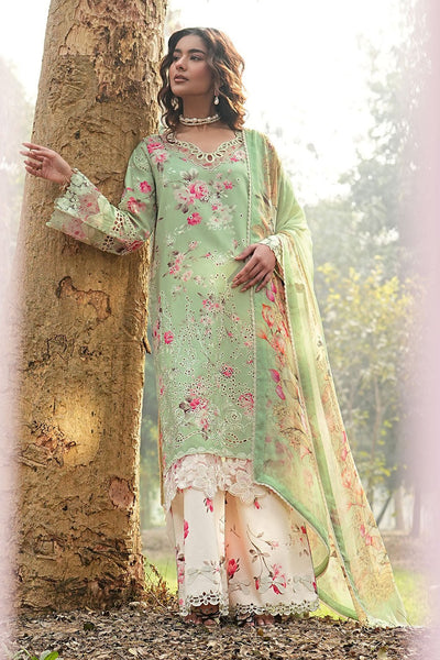 Ramsha | Dhanak Summers | DH-101-Brand:Ramsha-Type:Ladies Clothes-Pastel Mint-Lawn-House of Maryam- Buy in UK, USA