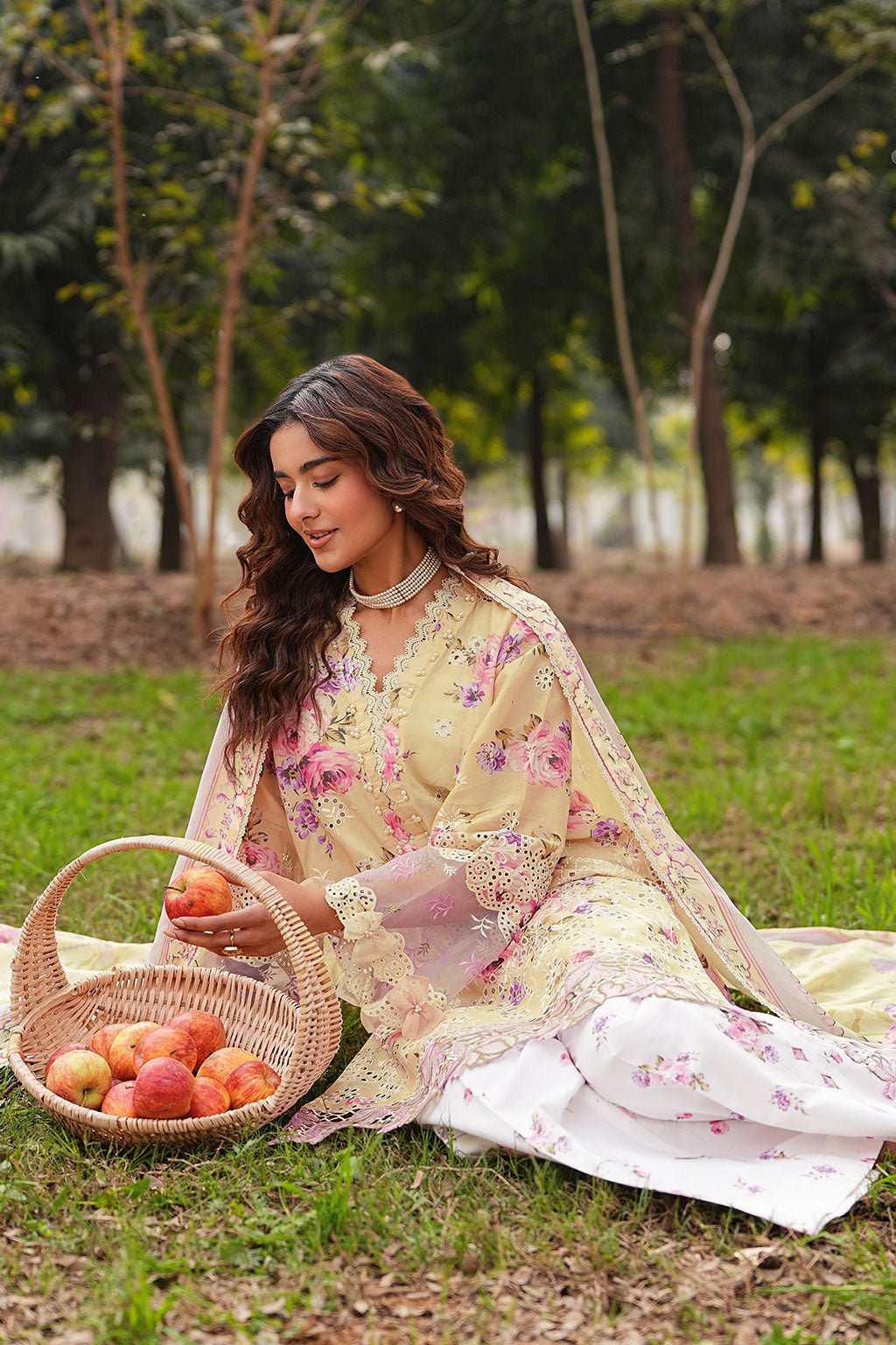 Ramsha | Dhanak Summers | DH-105-Brand:Ramsha-Type:Ladies Clothes-Dust Yellow-Lawn-House of Maryam- Buy in UK, USA