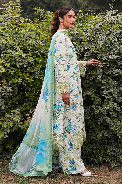 Ramsha | Dhanak Summers | DH-109-Brand:Ramsha-Type:Ladies Clothes-Off White-Lawn-House of Maryam- Buy in UK, USA