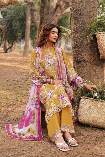 Ramsha | Dhanak Summers | DH-110-Brand:Ramsha-Type:Ladies Clothes-Gold-Lawn-House of Maryam- Buy in UK, USA