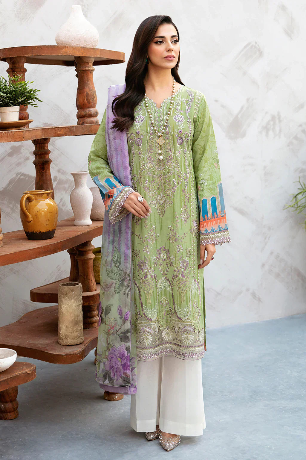 Ramsha | Ghazal Lawn 24 | L-904 -  Ramsha Casuals - Original Designer Dress - House of Maryam