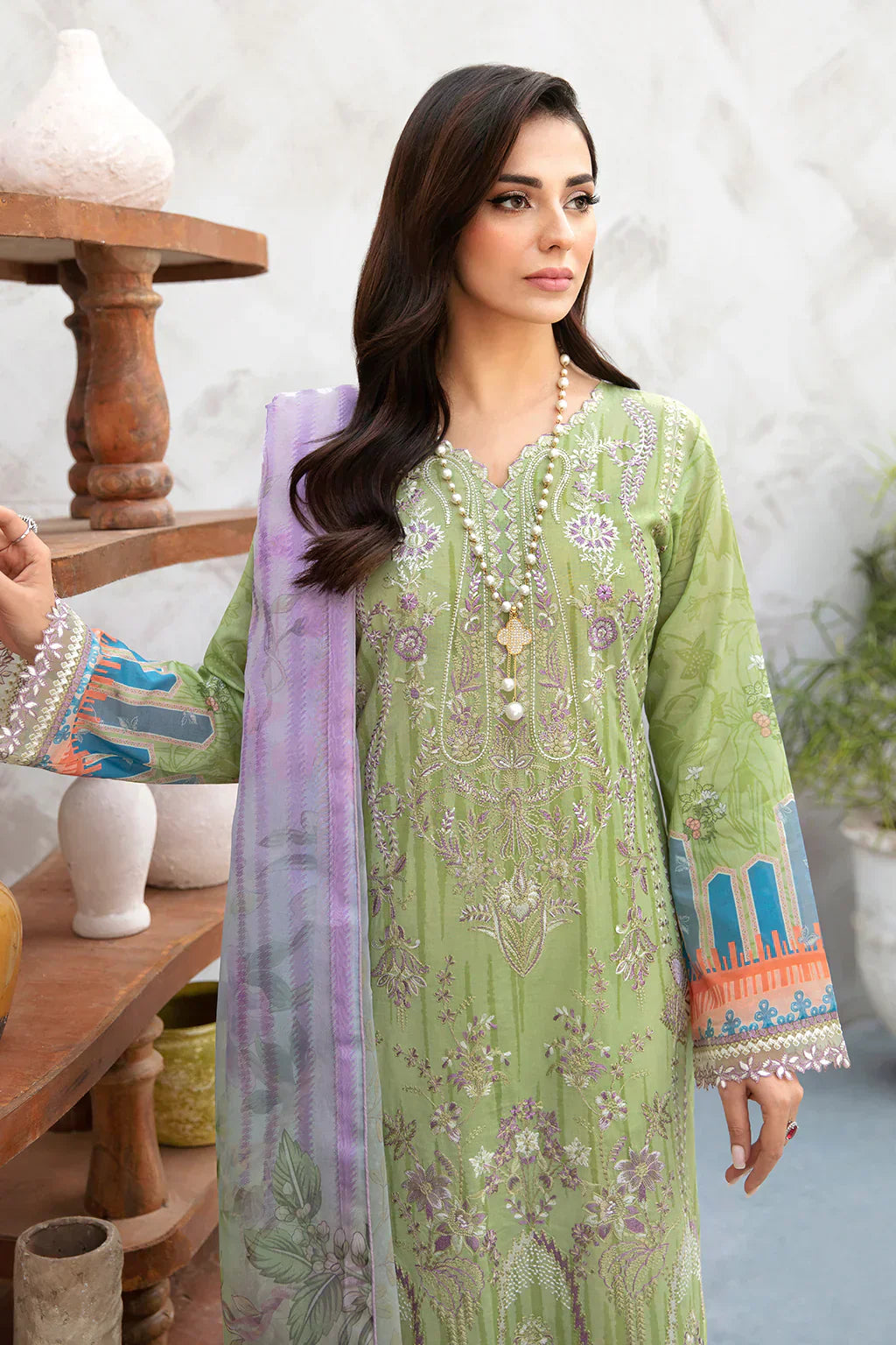 Ramsha | Ghazal Lawn 24 | L-904 -  Ramsha Casuals - Original Designer Dress - House of Maryam