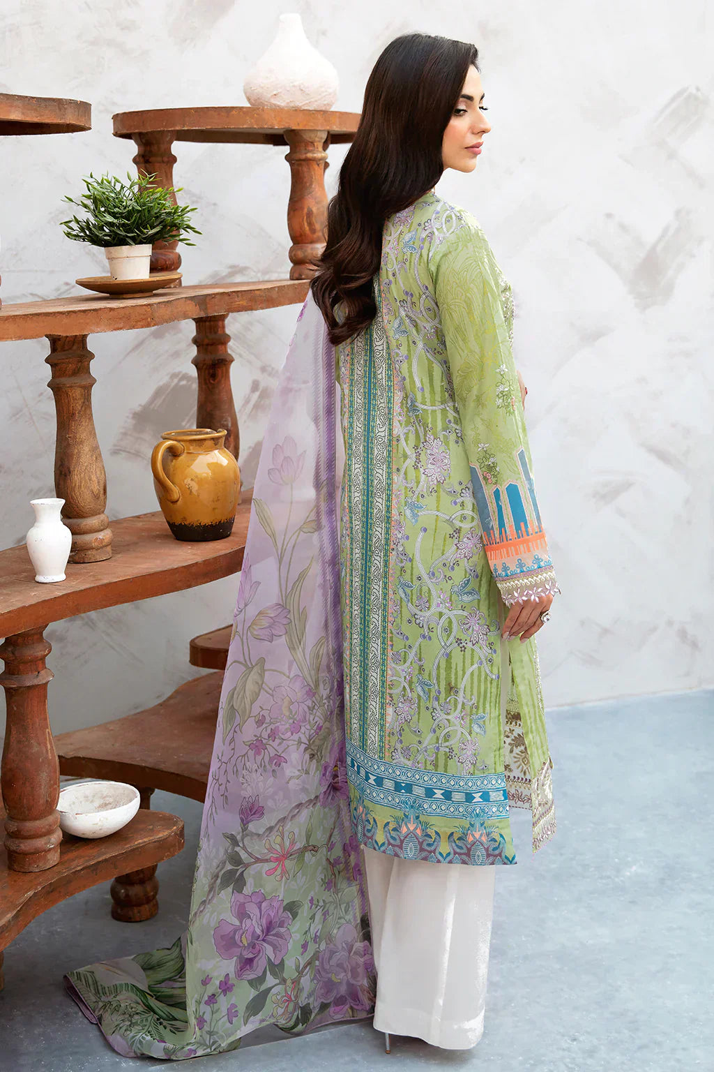 Ramsha | Ghazal Lawn 24 | L-904 -  Ramsha Casuals - Original Designer Dress - House of Maryam