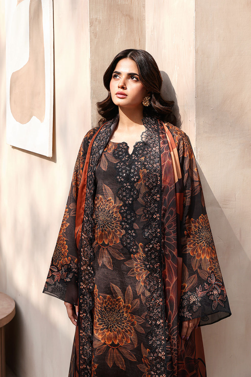 Ramsha | Naqsh Embroidered Rawsilk | RS-02, image 4
