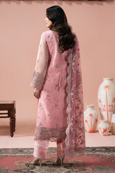 Ramsha | Rangeen Collection | PS-104-Brand:Ramsha-Type:Ladies Clothes-Pink-Organza-House of Maryam- Buy in UK, USA