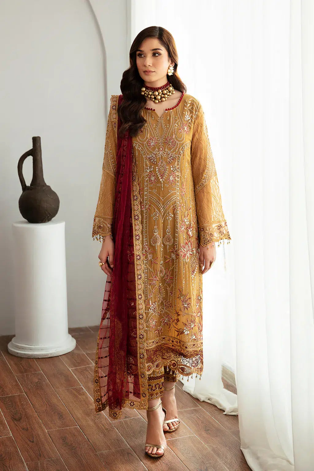 Ramsha | Rangoon Chiffon Collection | D-1110