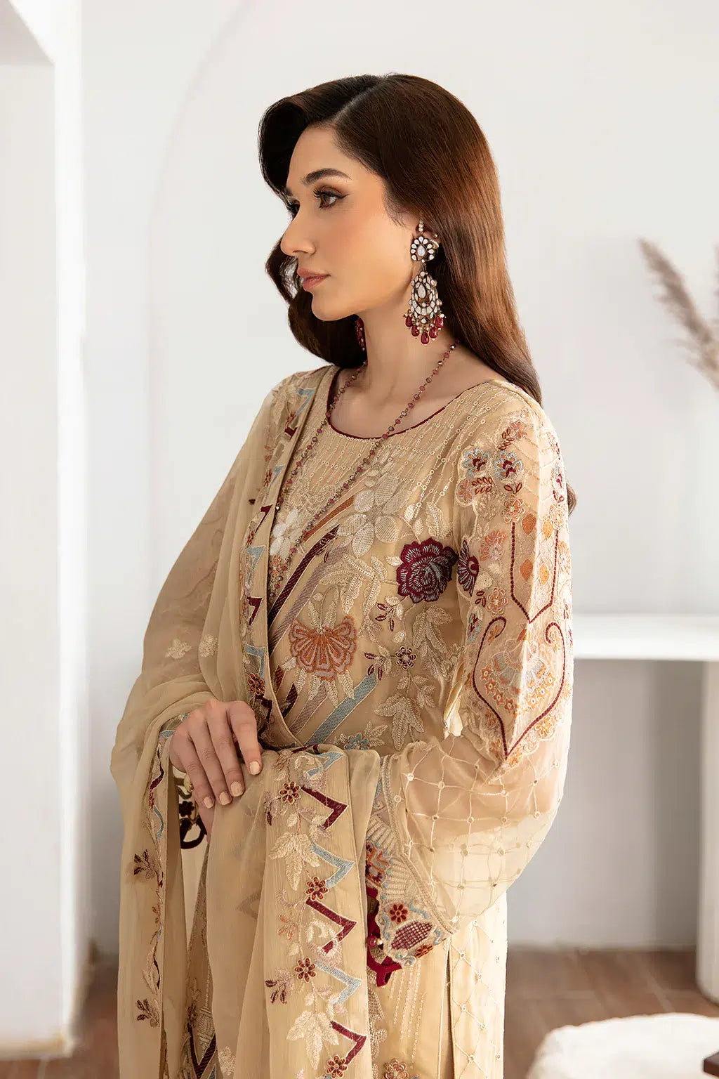 Ramsha | Rangoon Chiffon Collection | D-1108 by Designer Ramsha - House of Maryam - Pakistani Designer Ethnic Wear in {{ shop.shopifyCountryName }}