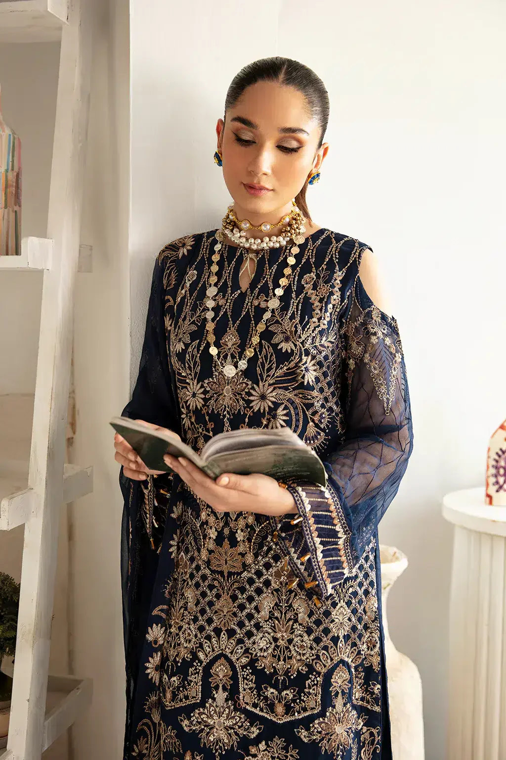 Ramsha | Rangoon Chiffon Collection | D-1111 -  Ramsha Formal - Original Designer Dress - House of Maryam