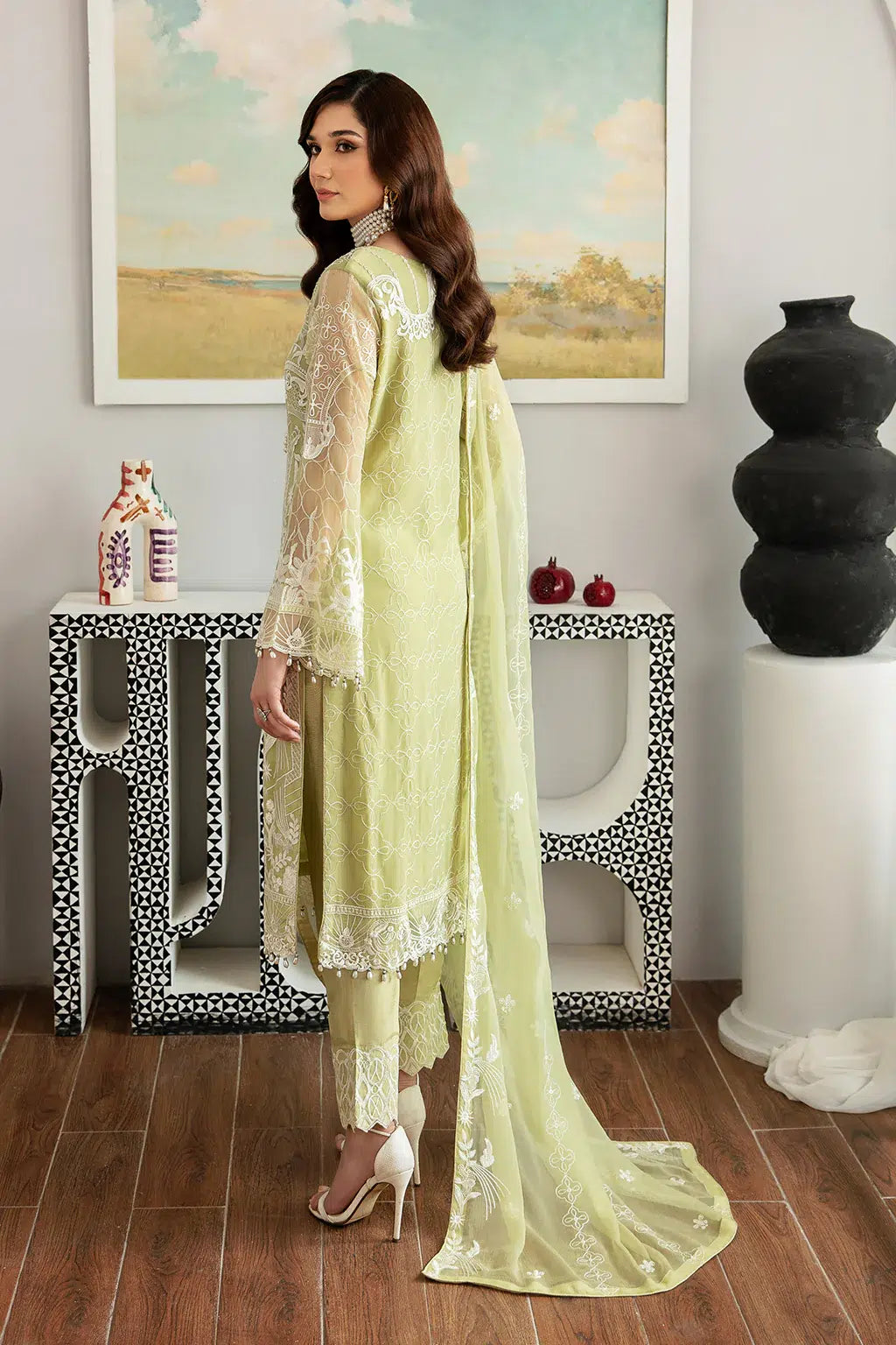 Ramsha | Rangoon Chiffon Collection | D-1105