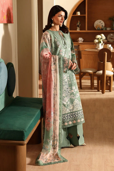 Ramsha | Riwayat Collection | Y-1401-Brand:Ramsha-Type:Ladies Clothes-Sea Green-Lawn-House of Maryam- Buy in UK, USA