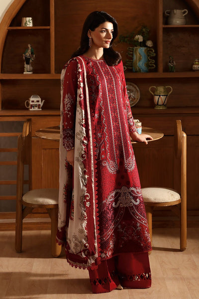 Ramsha | Riwayat Collection | Y-1403-Brand:Ramsha-Type:Ladies Clothes-Red-Lawn-House of Maryam- Buy in UK, USA