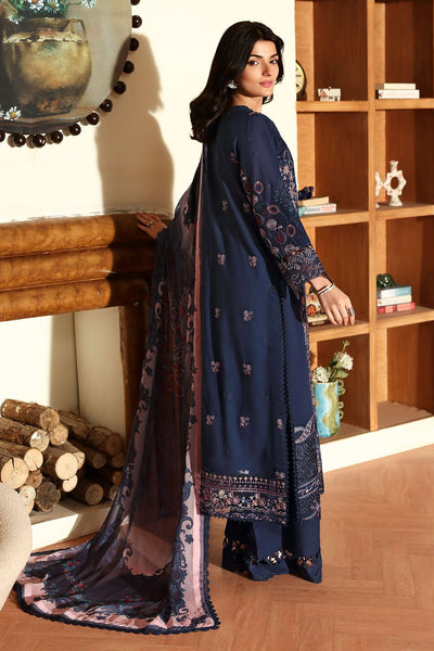 Ramsha | Riwayat Collection | Y-1404-Brand:Ramsha-Type:Ladies Clothes-Midnight Blue-Lawn-House of Maryam- Buy in UK, USA