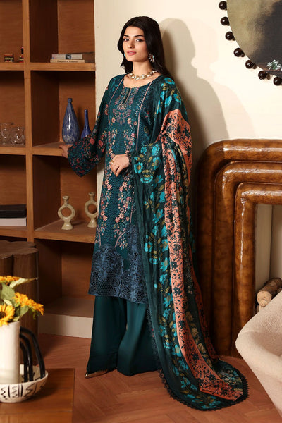 Ramsha | Riwayat Collection | Y-1407-Brand:Ramsha-Type:Ladies Clothes-Teal Green-Lawn-House of Maryam- Buy in UK, USA