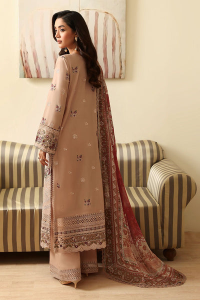 Ramsha | Riwayat Collection | Y-1409-Brand:Ramsha-Type:Ladies Clothes-Powder Peach-Lawn-House of Maryam- Buy in UK, USA
