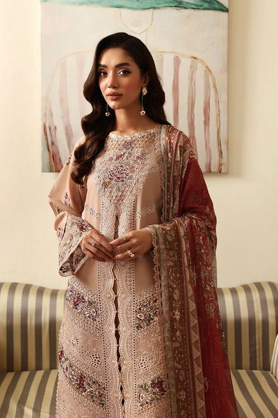 Ramsha | Riwayat Collection | Y-1409-Brand:Ramsha-Type:Ladies Clothes-Powder Peach-Lawn-House of Maryam- Buy in UK, USA