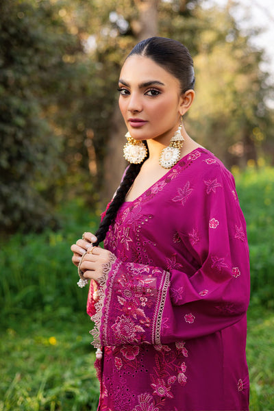 Ramsha | Riwayat Lawn Collection | Y-1202-Brand:Ramsha-Type:Ladies Clothes-Magenta-Lawn-House of Maryam- Buy in UK, USA