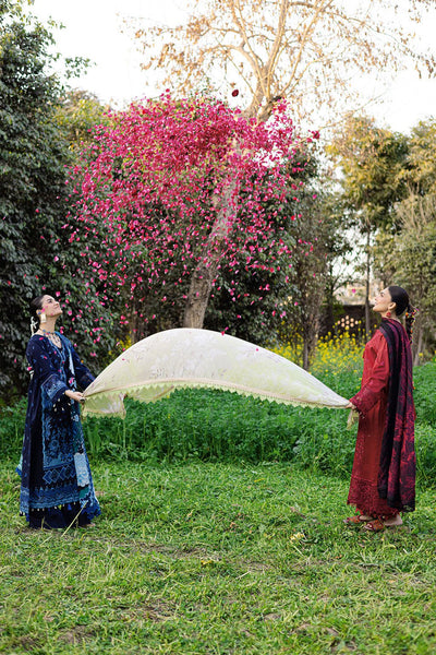 Ramsha | Riwayat Lawn Collection | Y-1204-Brand:Ramsha-Type:Ladies Clothes-Red-Lawn-House of Maryam- Buy in UK, USA